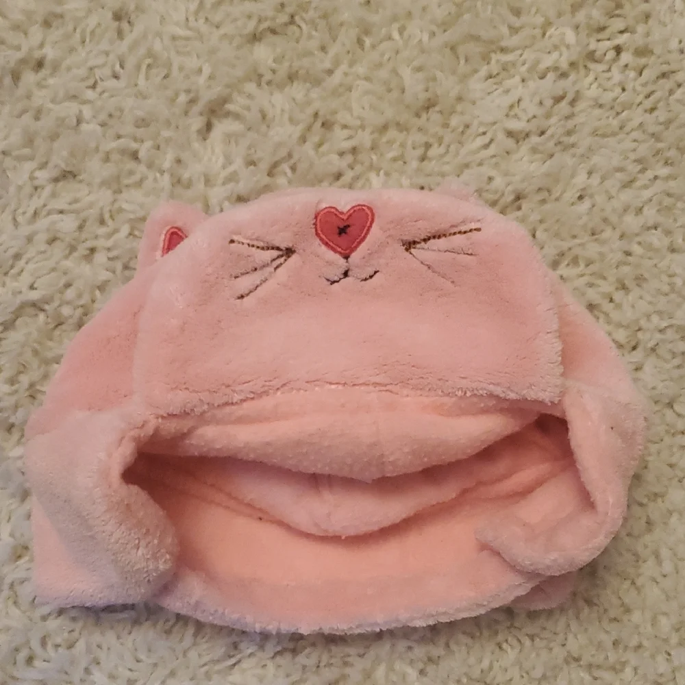5 For 25$ Oshkosh B'gosh Pink Animal Baby Hat Baby Size 0/3-6/9 Months‎